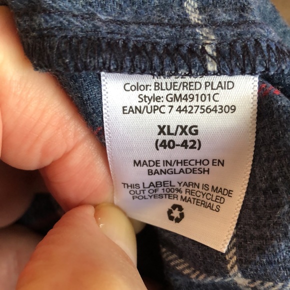 George Men’s PJ Pants Size XL 40-42 - Picture 4 of 5